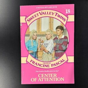 Sweet Valley Twins #18: Center of Attention - Vintage Paperback Novel